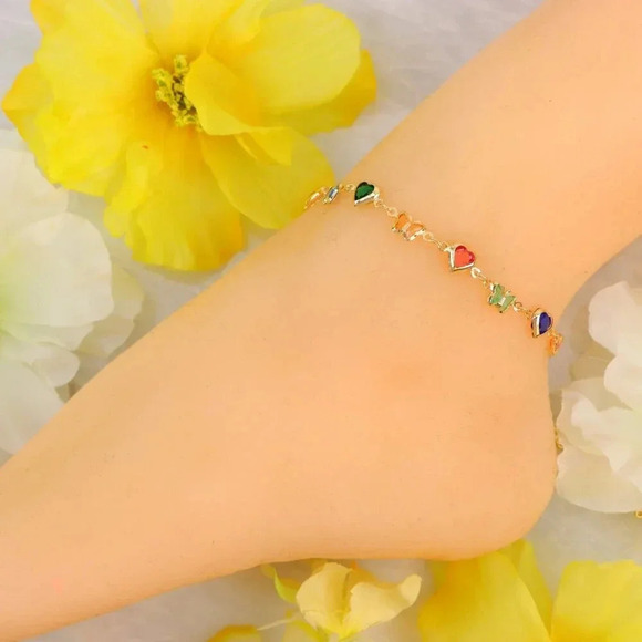 "New Beautiful Design Anklet for Women/Girls, Gift, A515 - Picture 6 of 10